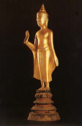 Imagen del Buda deteniendo las Ilusiones